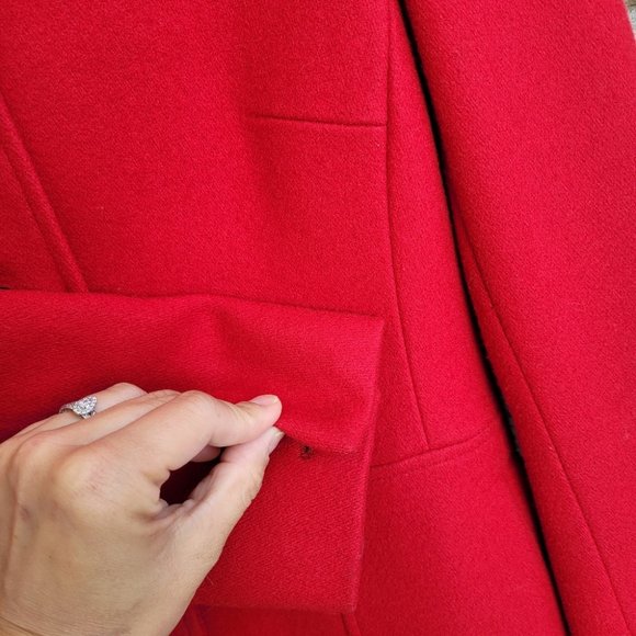 Red Banana Republic Wool Coat - Picture 7 of 10